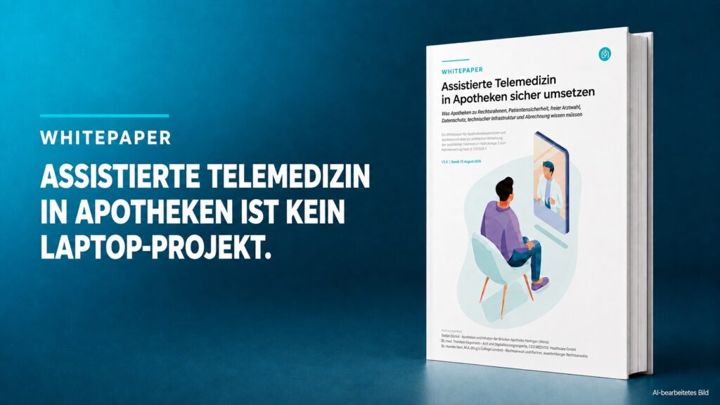 Assistierte Telemedizin in Apotheken ist kein Laptop-Projekt
